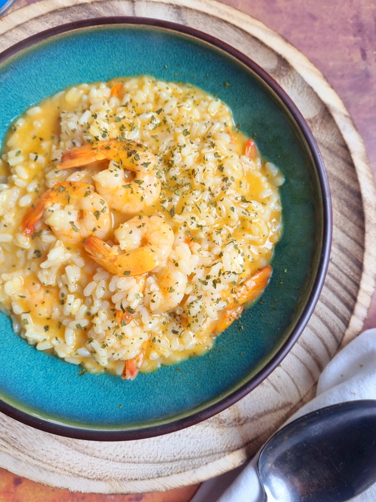 Risotto aux crevettes