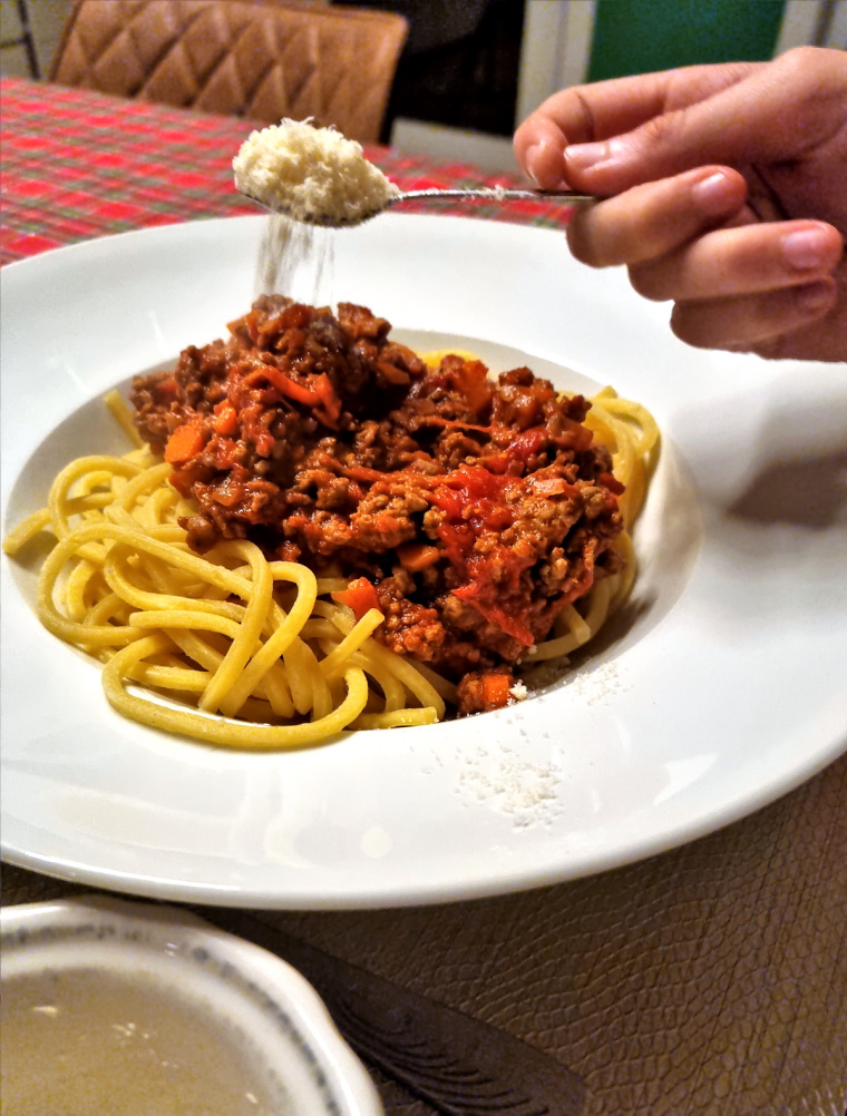 Spaghetti bolognaise de Lignac