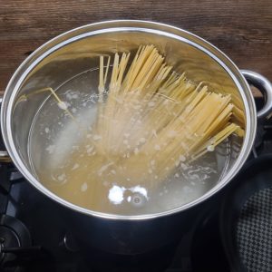 Cuisson des spaghetti