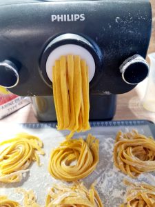 Tagliatelles à la semoule à la pasta maker