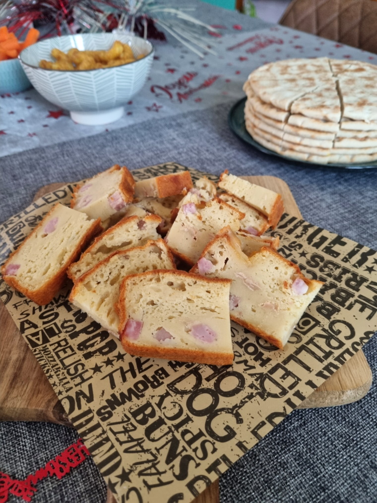 Cake jambon fromage