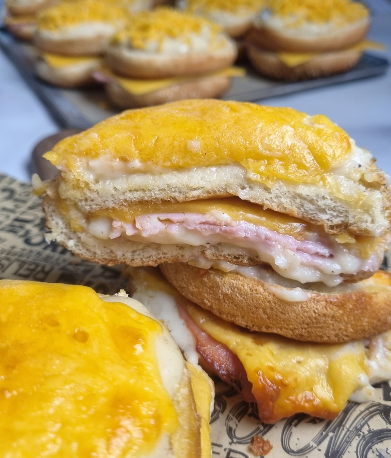 Croque monsieur en burger