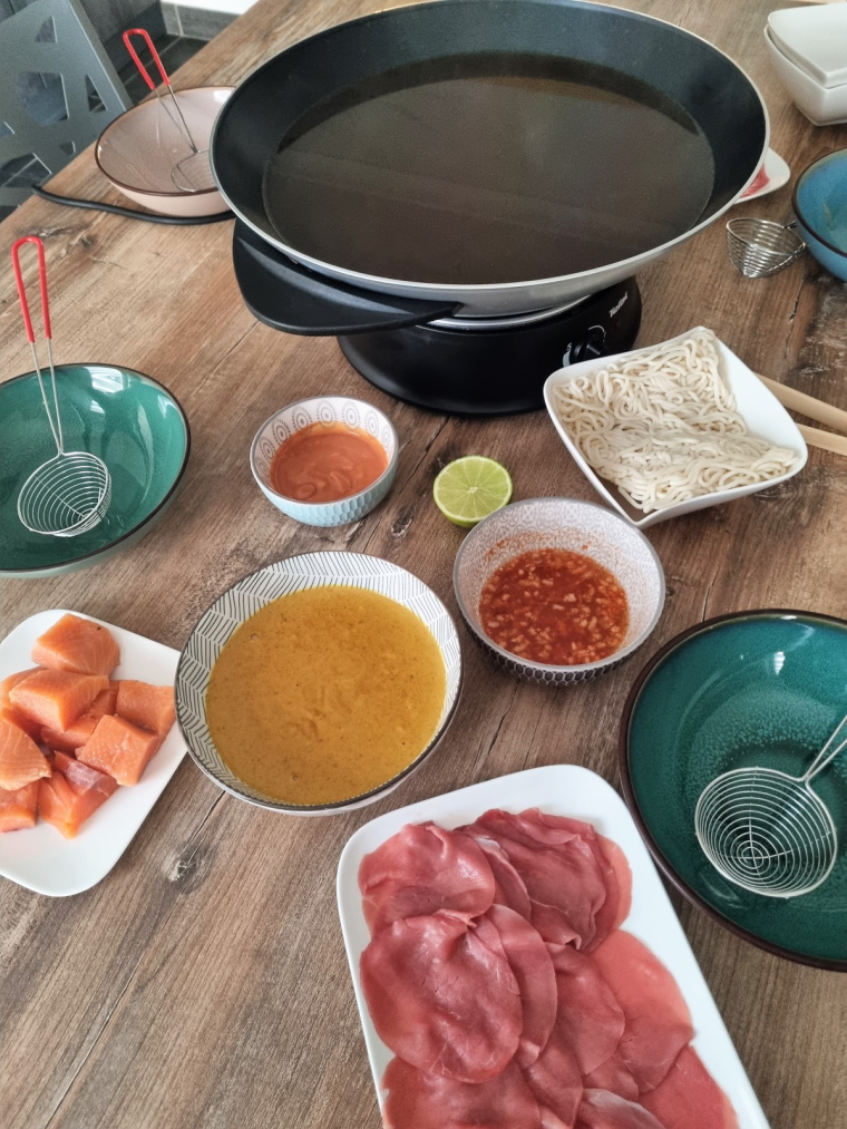 Recette de fondue chinoise light - Le blog