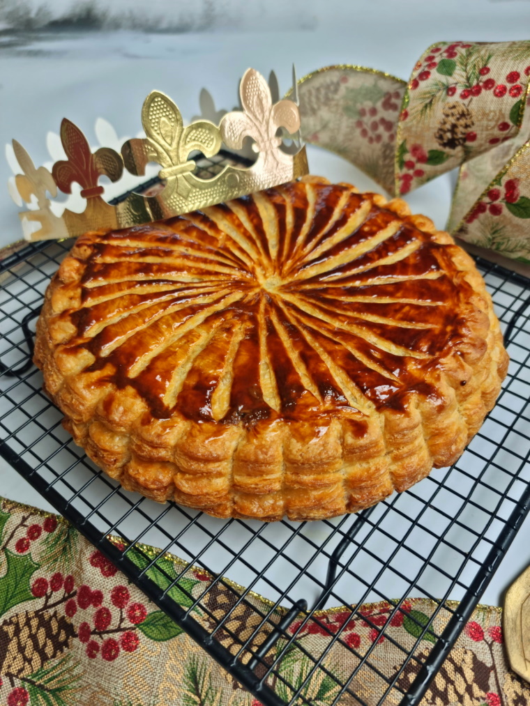 Galette des rois avec pâte feuilletée maison