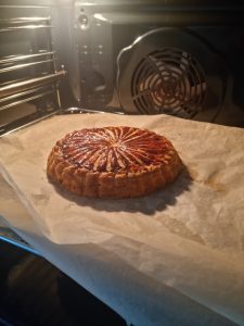 Cuisson de la galette des rois