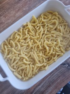 Plat de macaroni