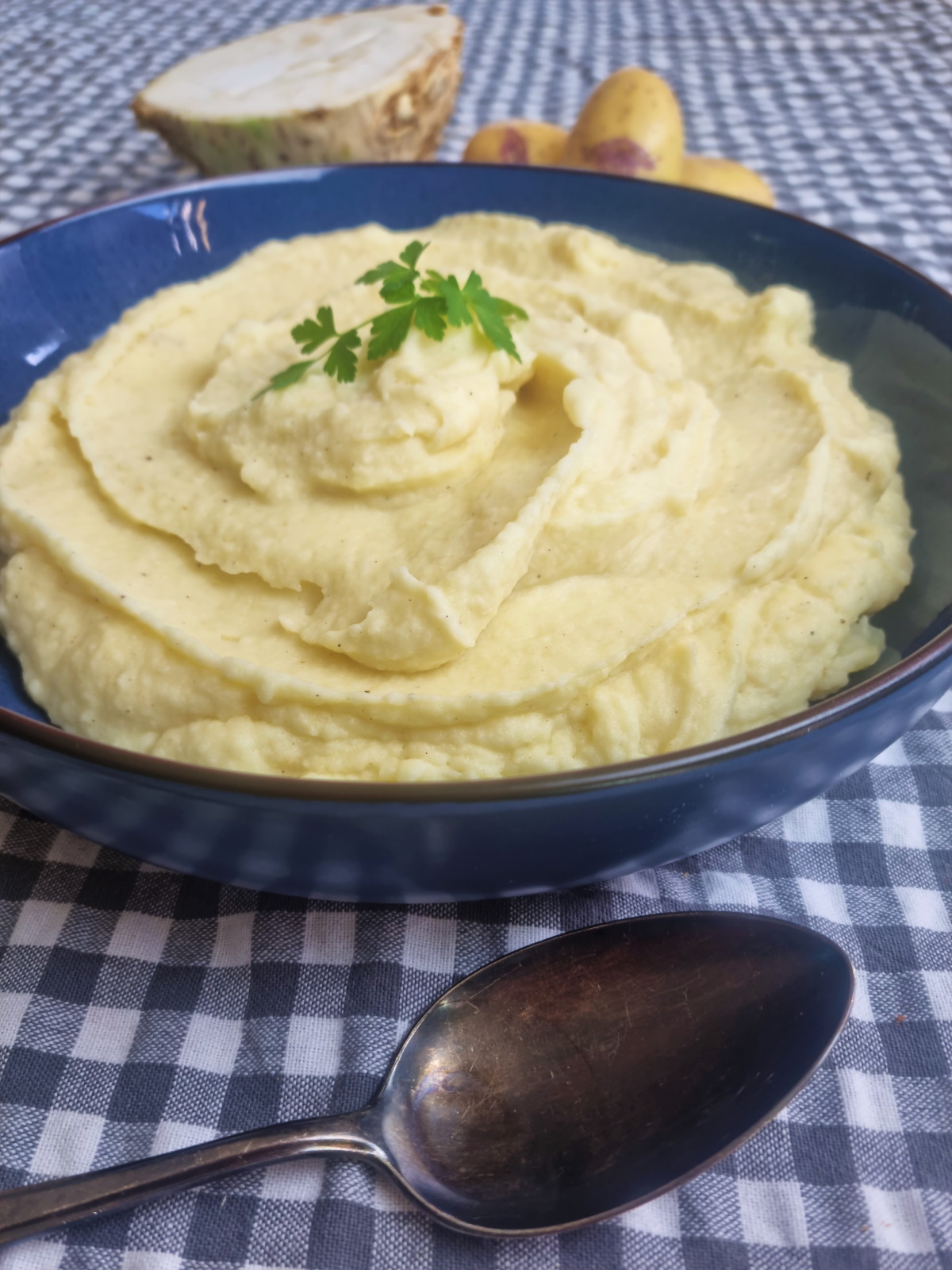 purée au céleri rave