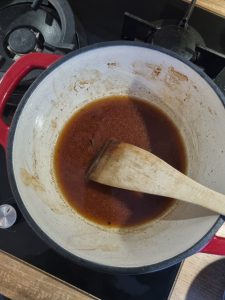 Sauce pour rôti de porc