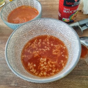 Sauce nuoc mâm pour fondue chinoise