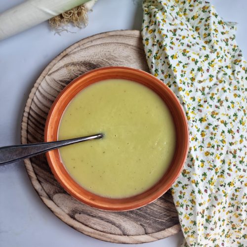 Velouté de panais et poireau