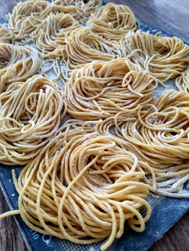 Spaghetti à la semoule à la Pasta Maker