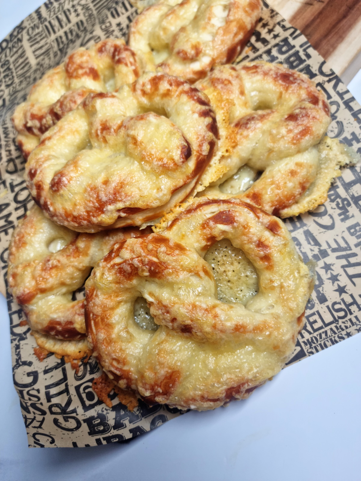 Bretzels au gruyère