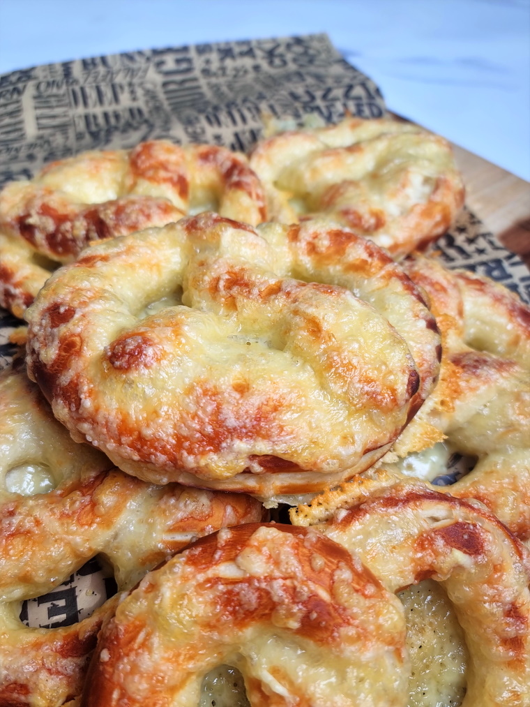 Bretzels au gruyère