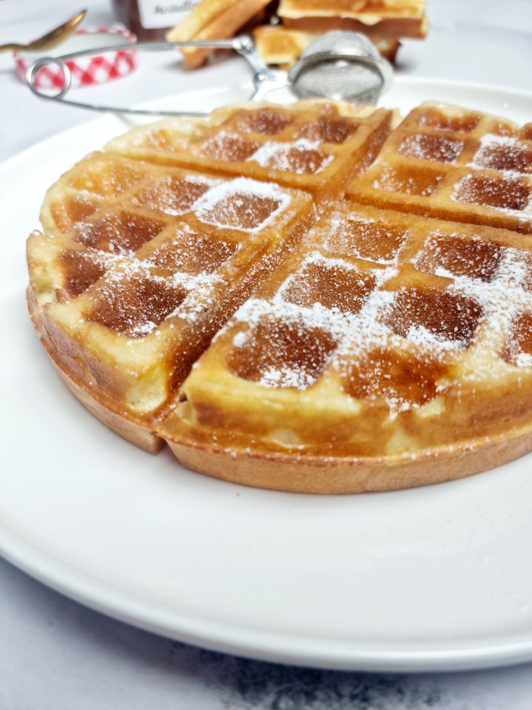 Gaufres rondes - la meilleure recette de gaufres