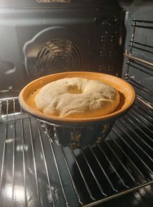 Cuisson au four du kouglof