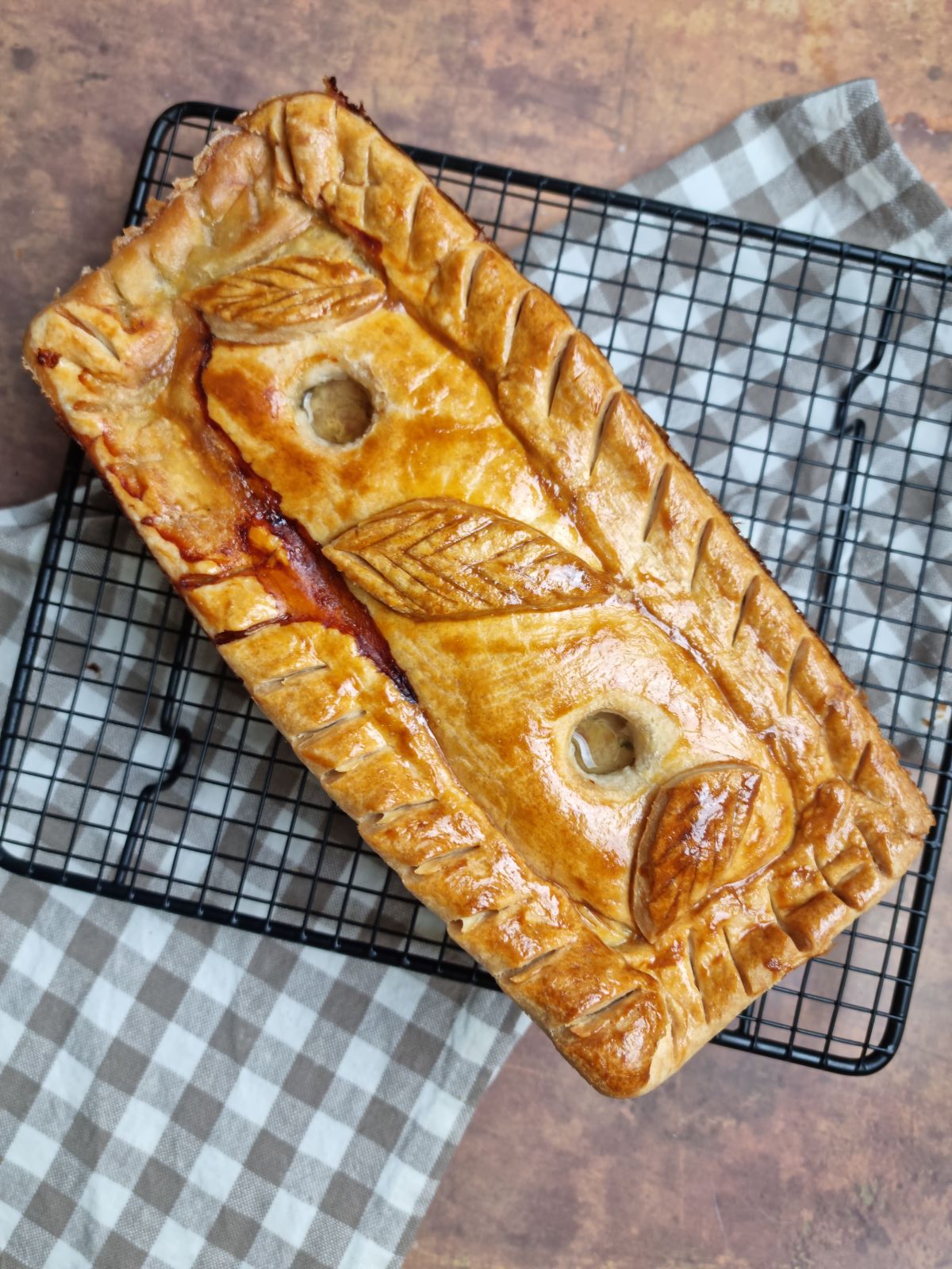 Pâté en croûte savourain