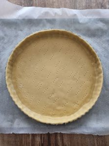Fond de tarte sablé pour tarte aux myrtilles