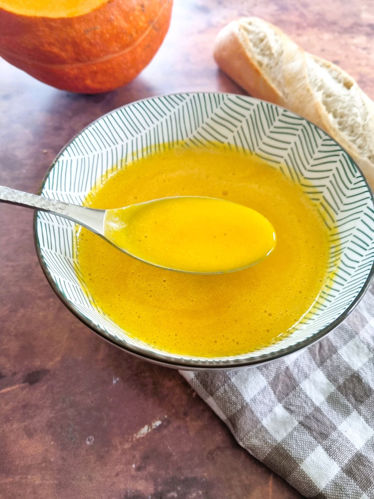 Soupe de potimarron au Companion