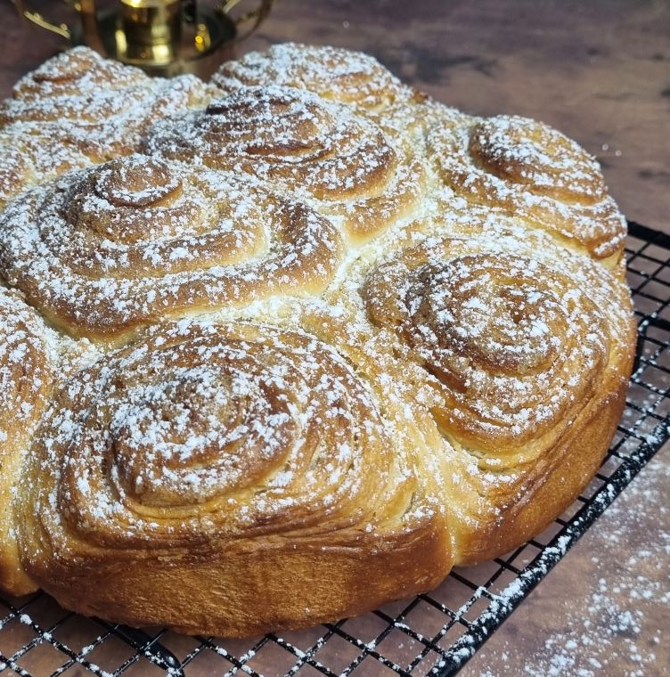 Brioche feuilletée caramélisée