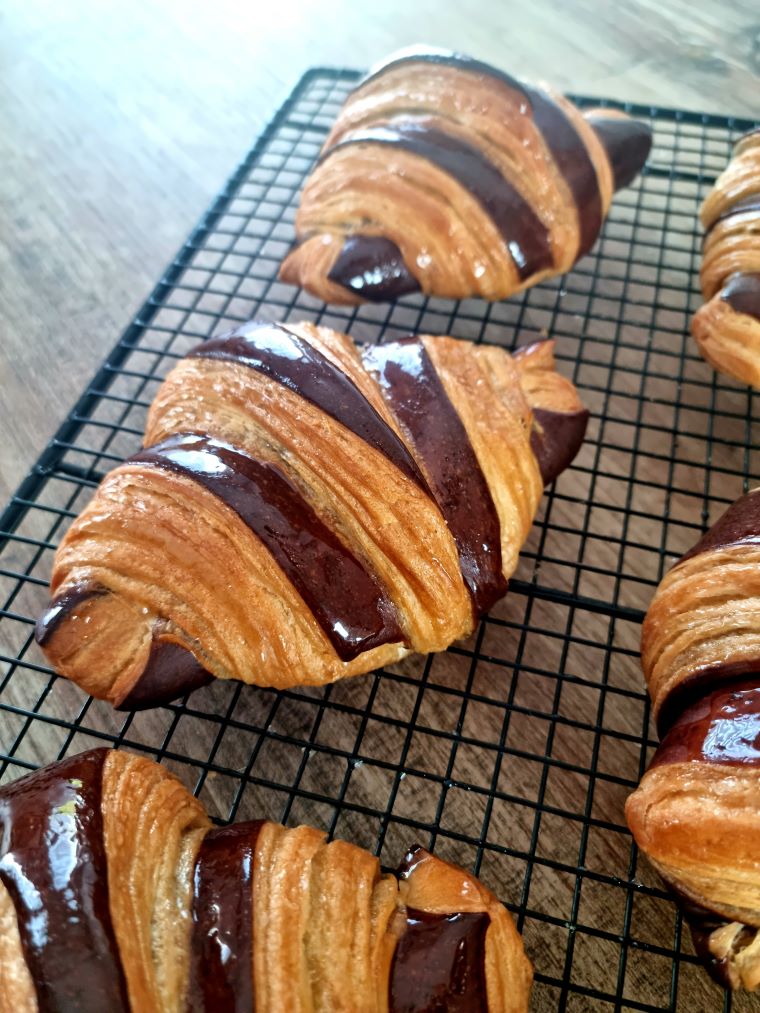 Viennoiseries bicolores