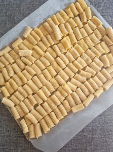 Faire les rigatoni