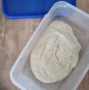 Pâte à fougasse au levain