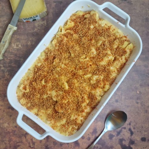 Pâtes pastamaker en gratin