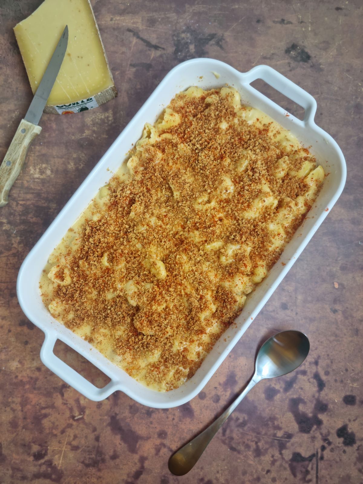 Pâtes pastamaker en gratin