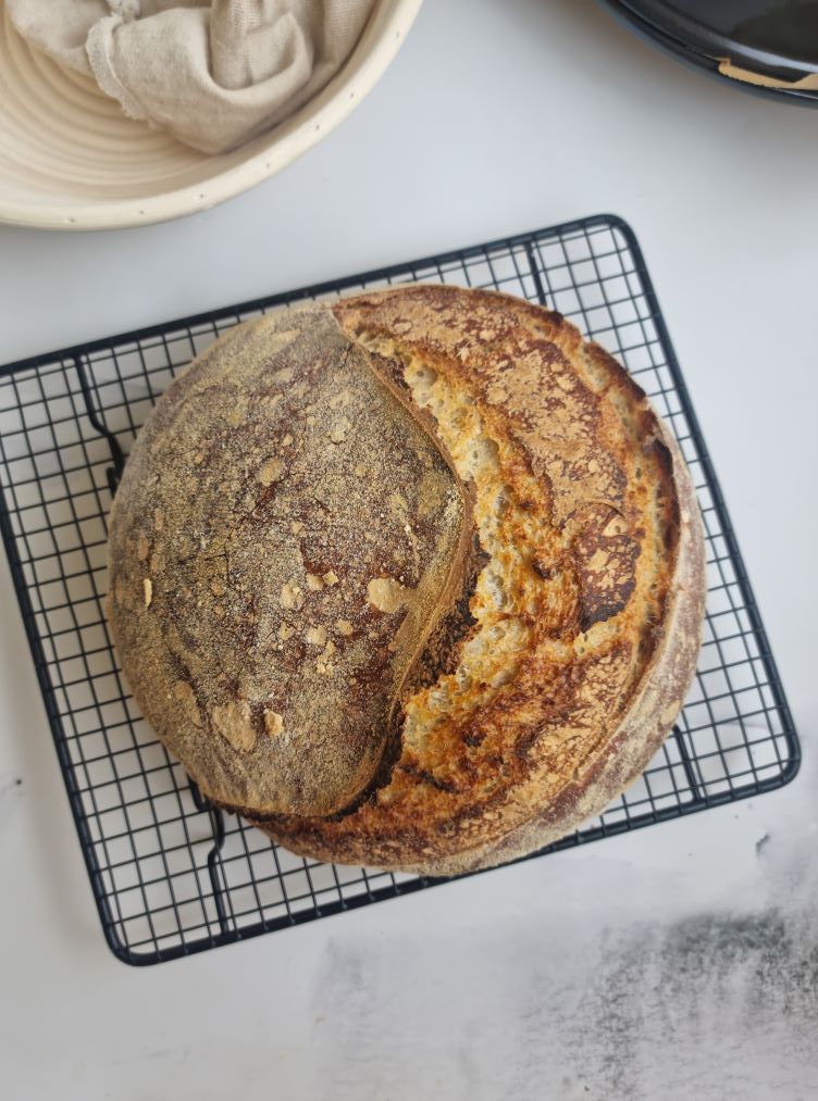 Pain traditionnel au levain naturel