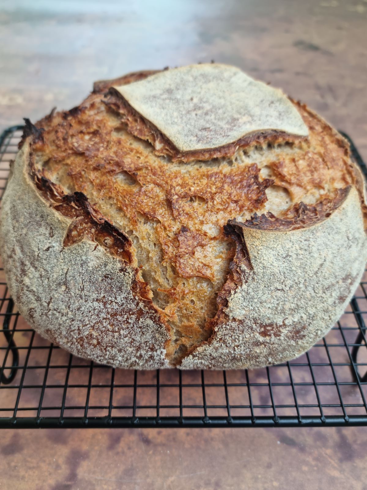 Pain de méteil au levain