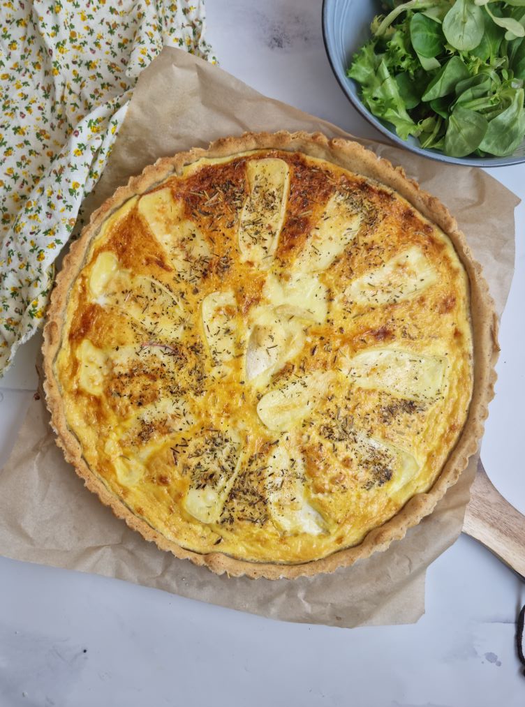 Quiche aux 3 fromages