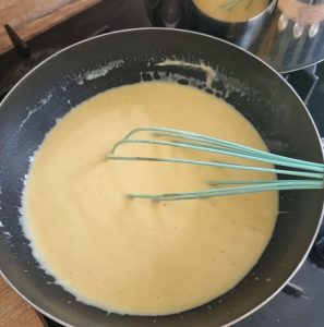 Pâtes et sauce 3 fromages