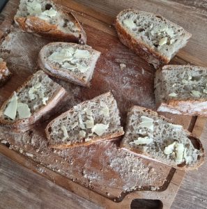 Croque monsieur avec beurre