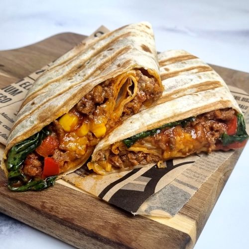 Burrito au boeuf haché