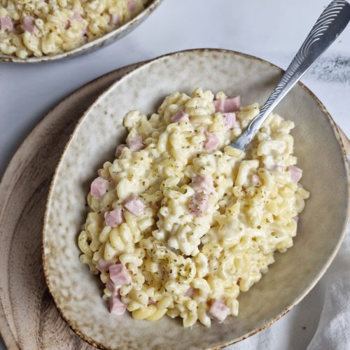 Pâtes jambon fromage