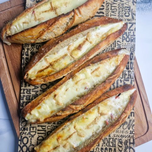 Baguette jambon fromage