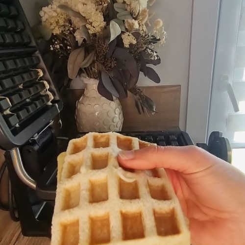 Croque-monsieur au gaufrier