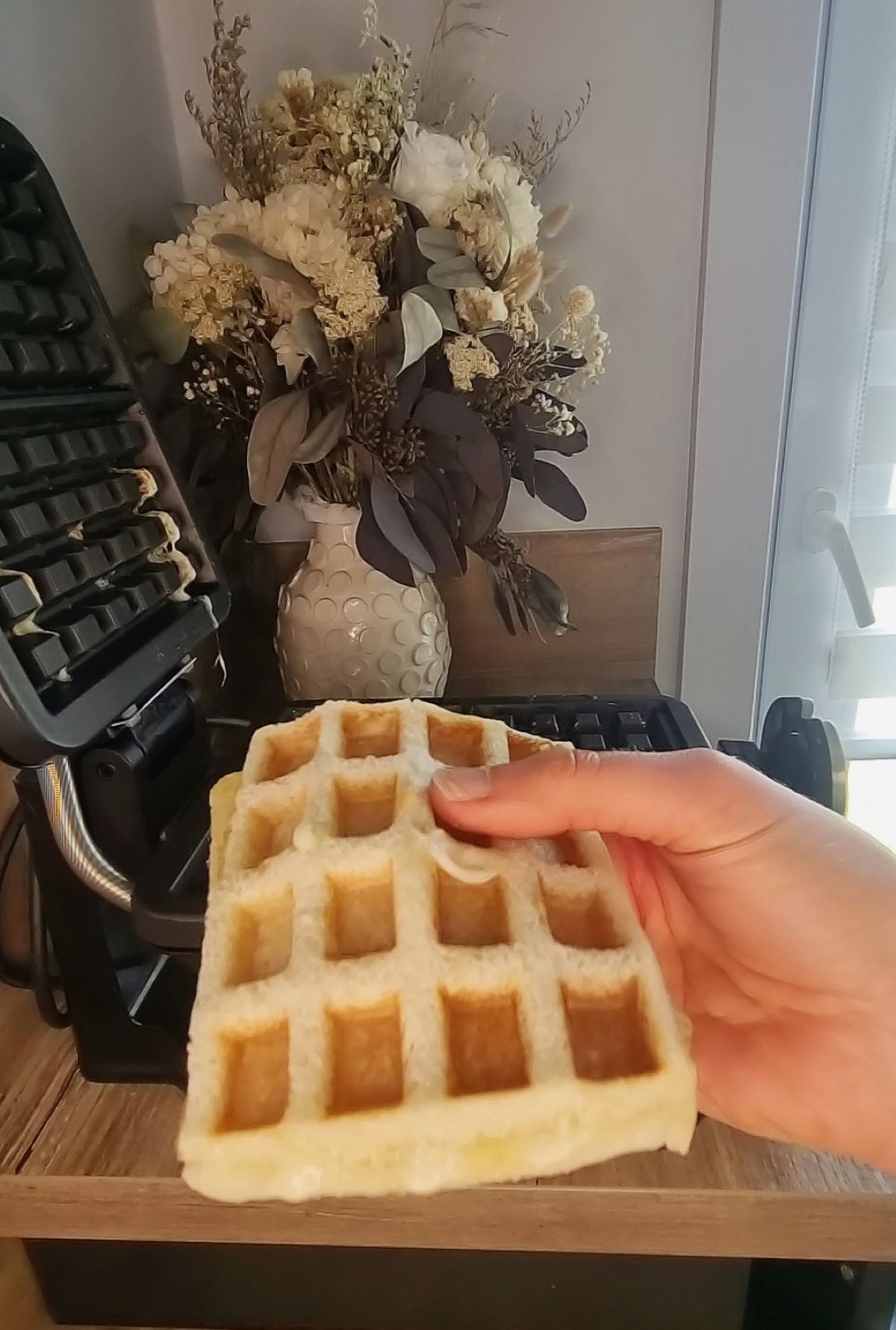 Gaufres croquantes au chocolat chaud et glace - Recette Croques monsieur et  gaufriers