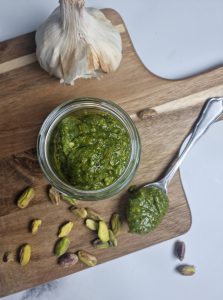 Pesto basilic pistache