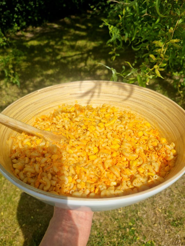 Salade de coquillettes à l'américaine