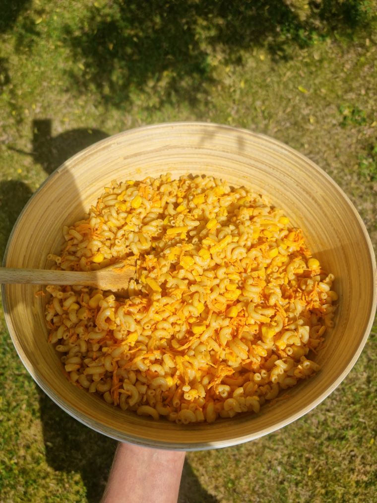 Salade de coquillettes américaine