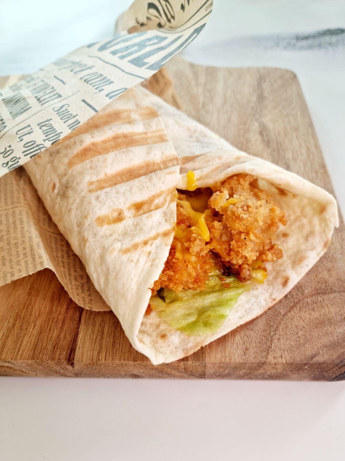 Wrap aux tenders de poulet