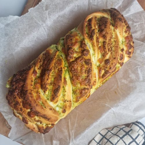 Babka pesto et mozzarella