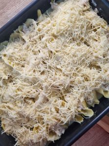 Conchiglioni en gratin