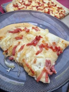 Tarte flambée alsacienne