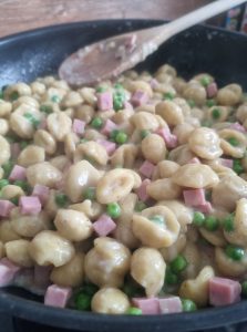 Gnocchi à la crème de parmesan