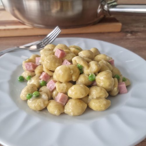 Gnocchi à la crème de parmesan