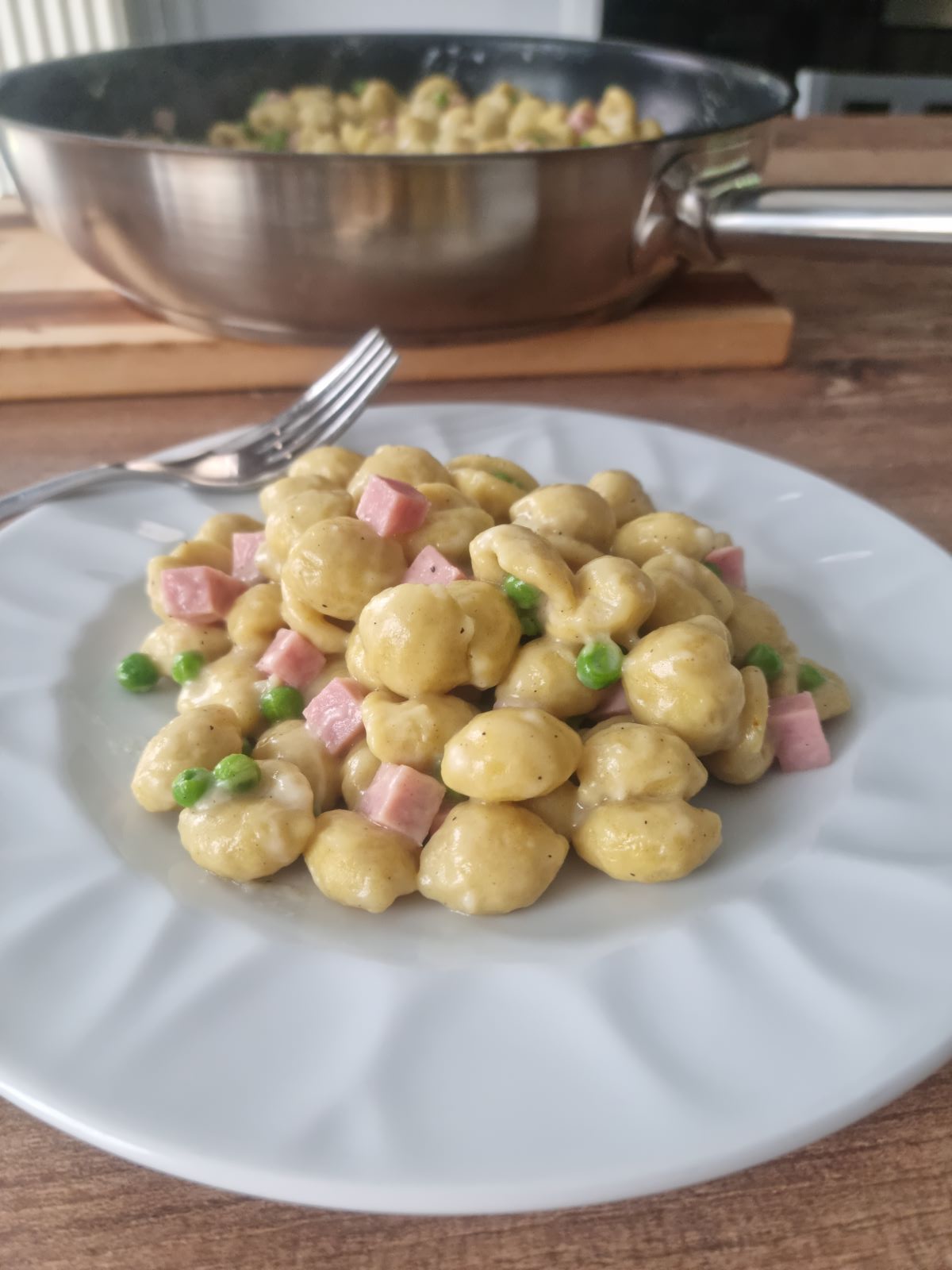 Gnocchi à la crème de parmesan