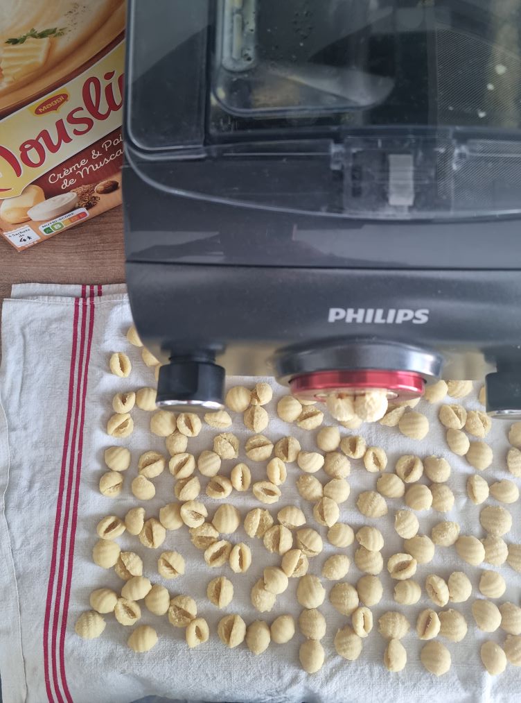 Gnocchi à la pastamaker Philips