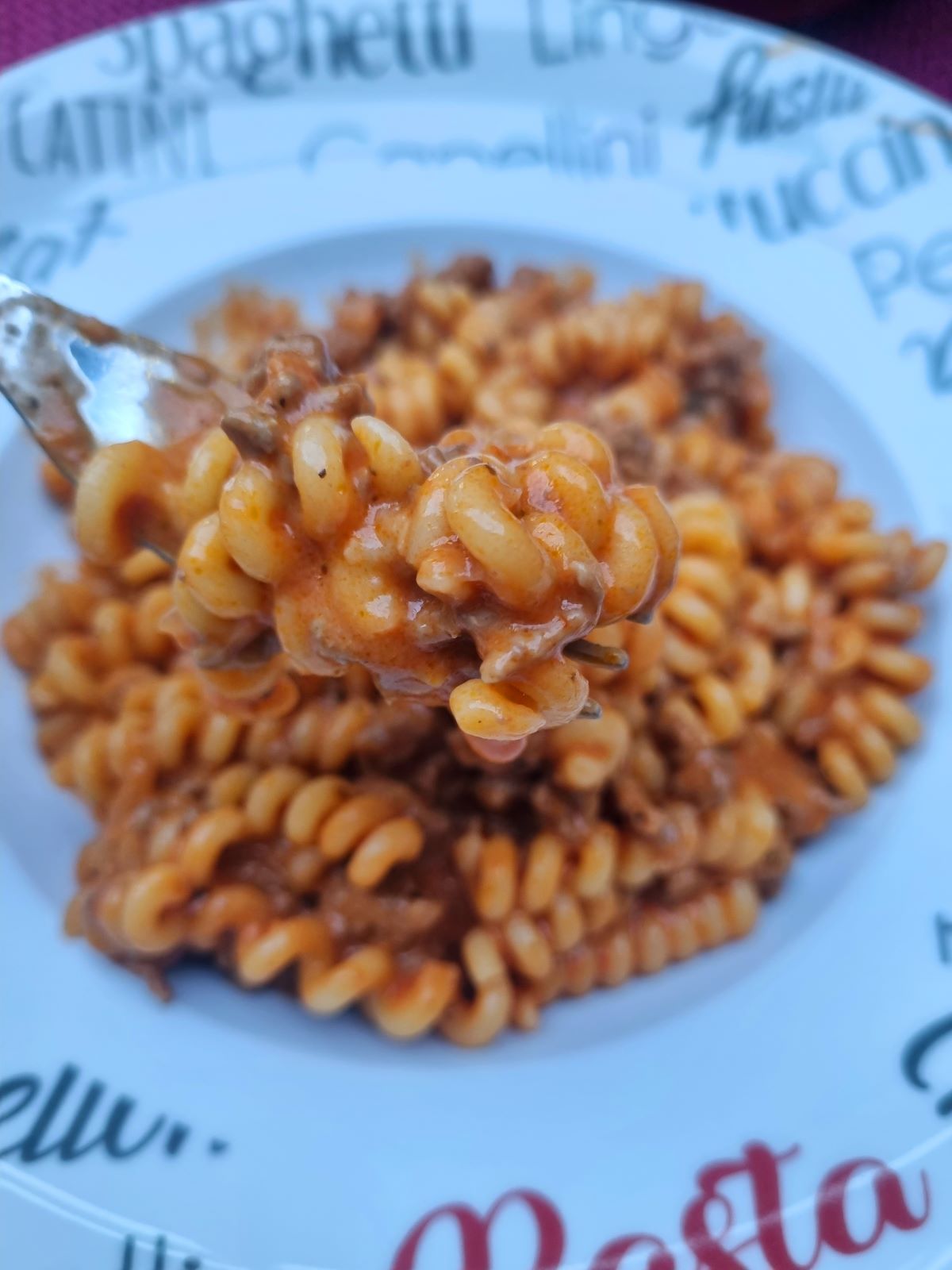 Ground beef pasta